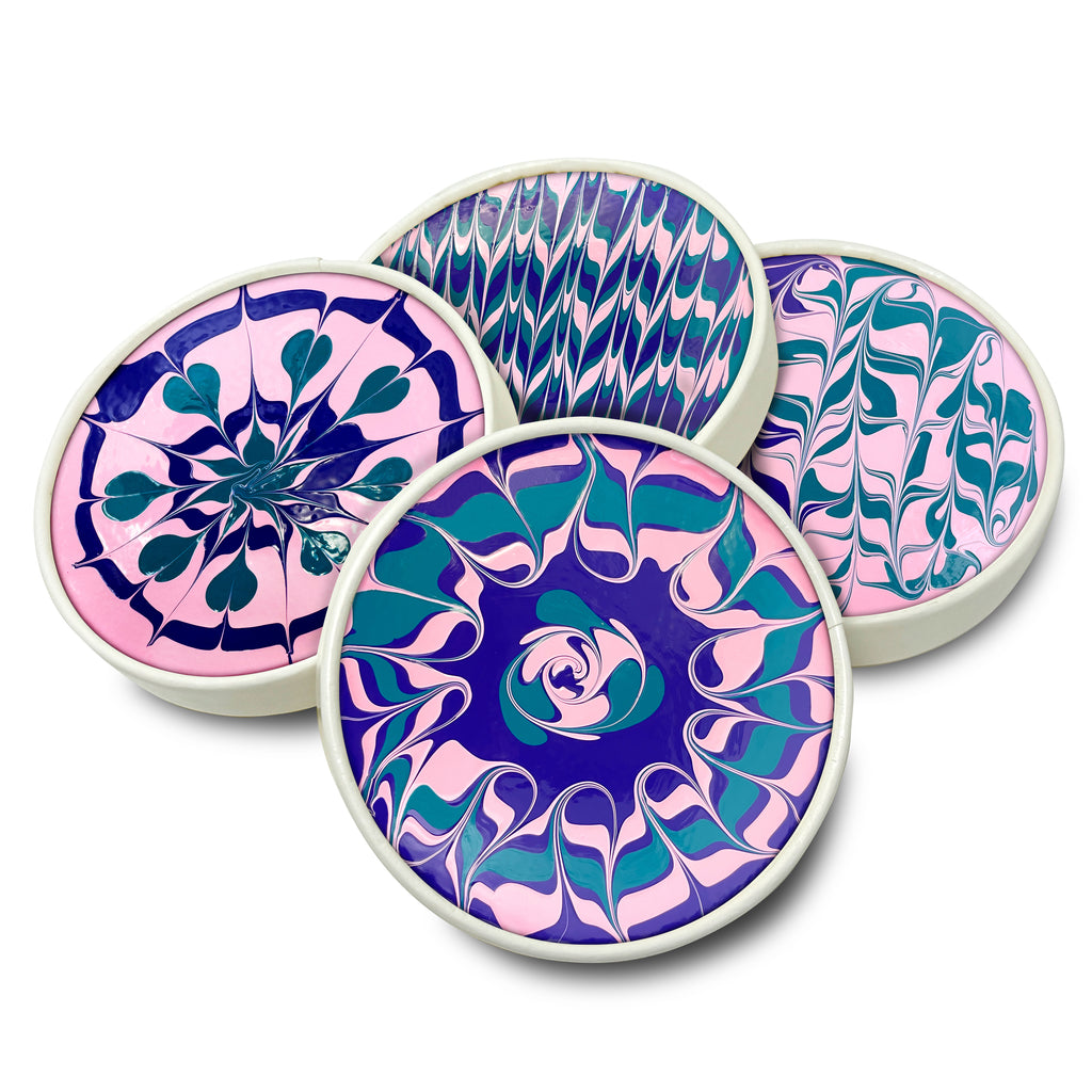 Art Café Latte-Inspired Painting Set - Dreamy Colors