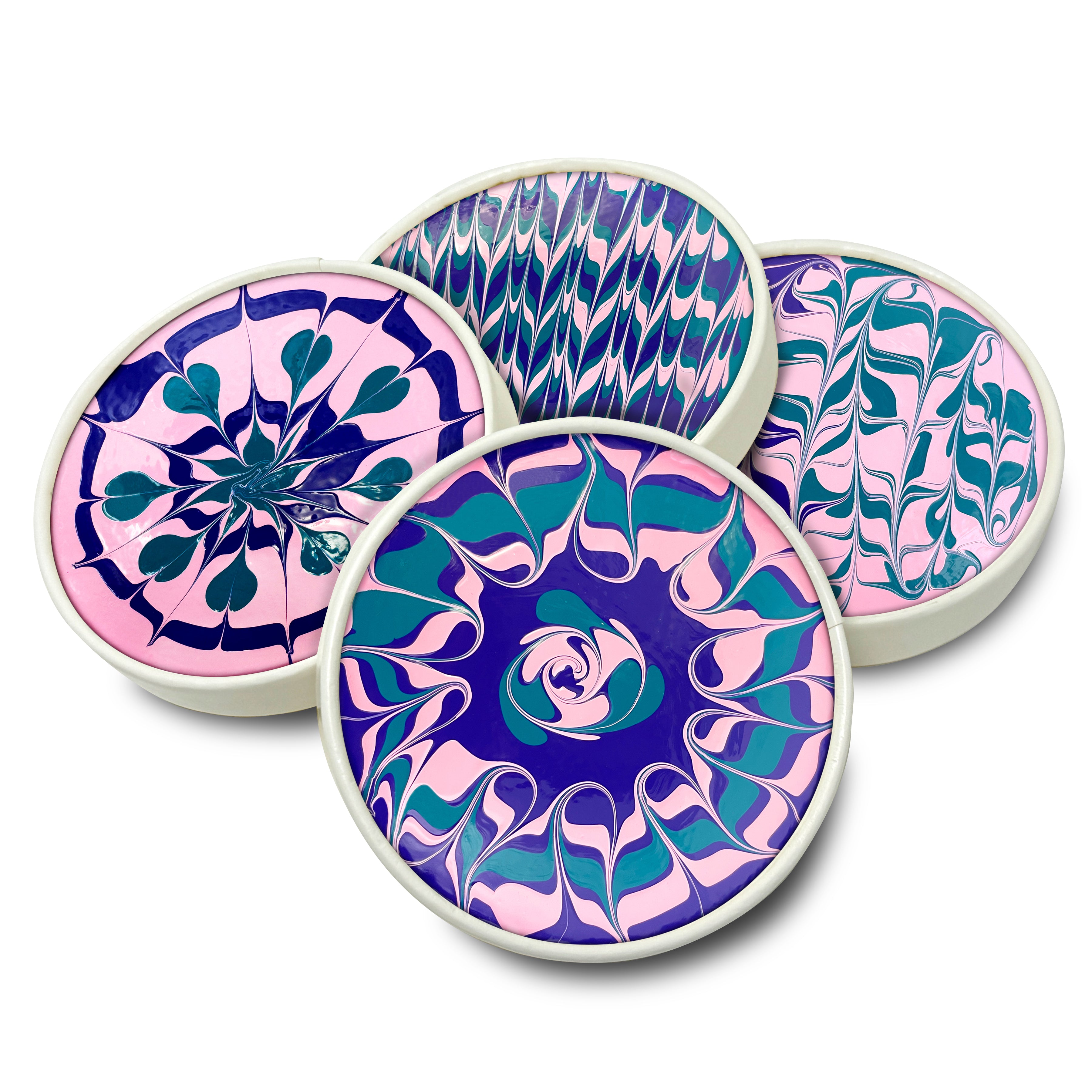 Art Café Latte-Inspired Painting Set - Dreamy Colors