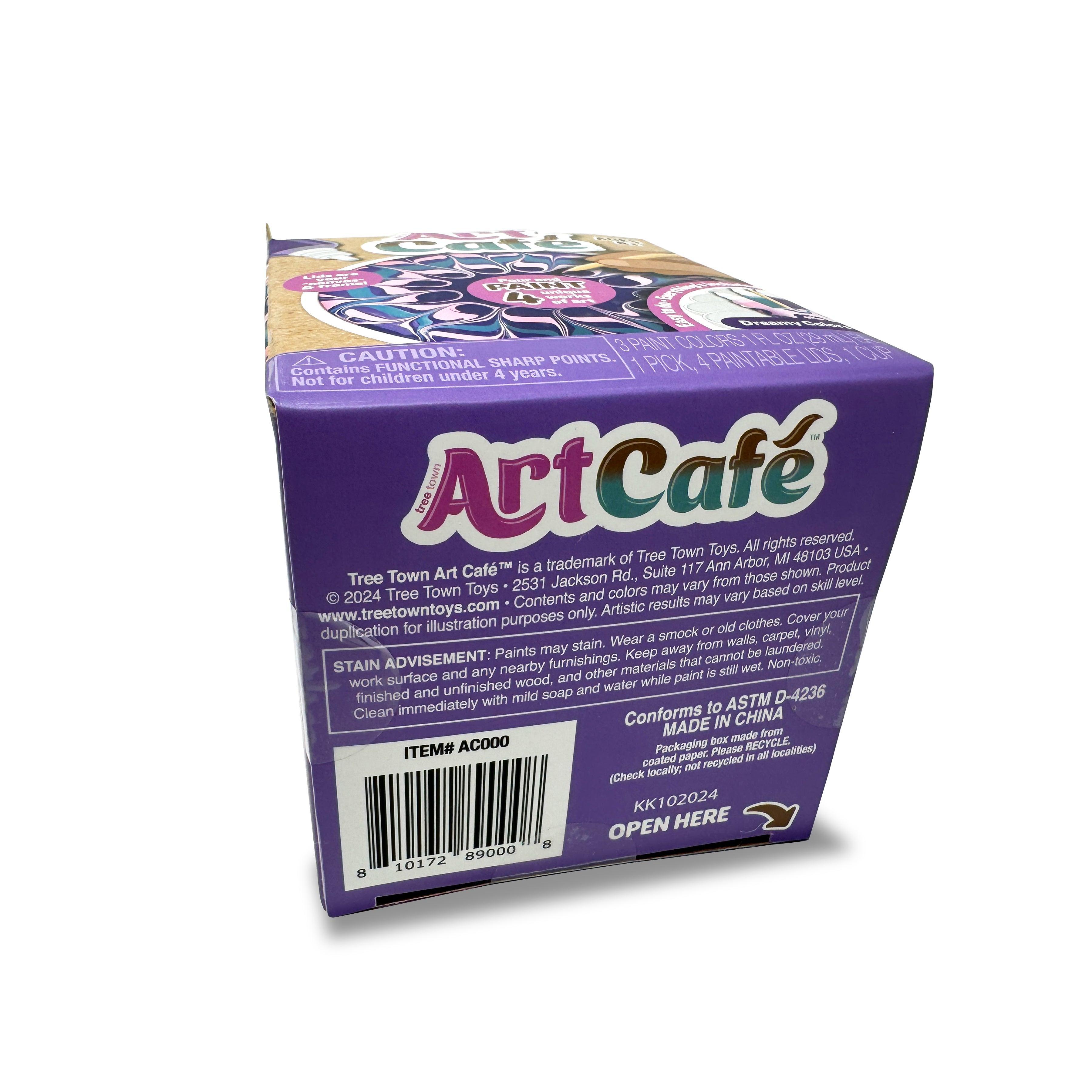 Art Café Latte-Inspired Painting Set - Dreamy Colors