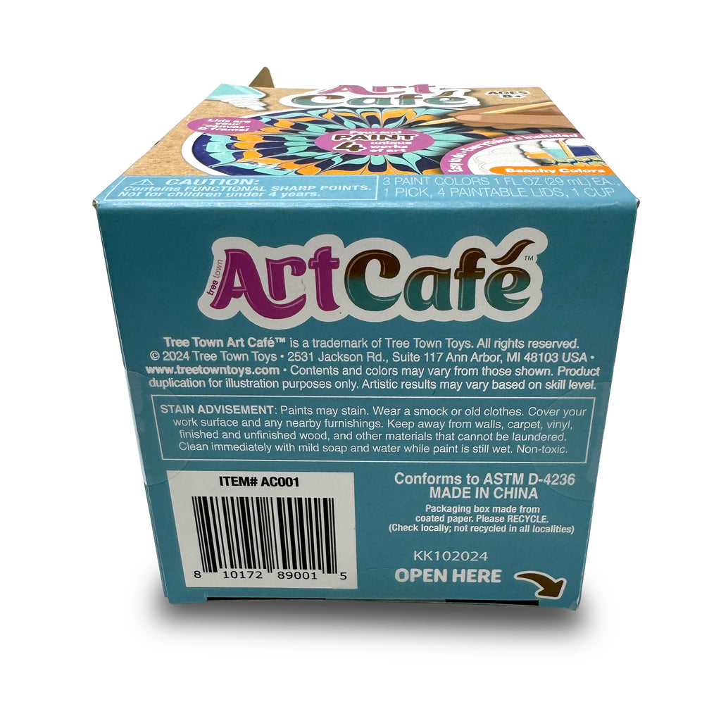 Art Café Latte-Inspired Painting Set - Beachy Colors