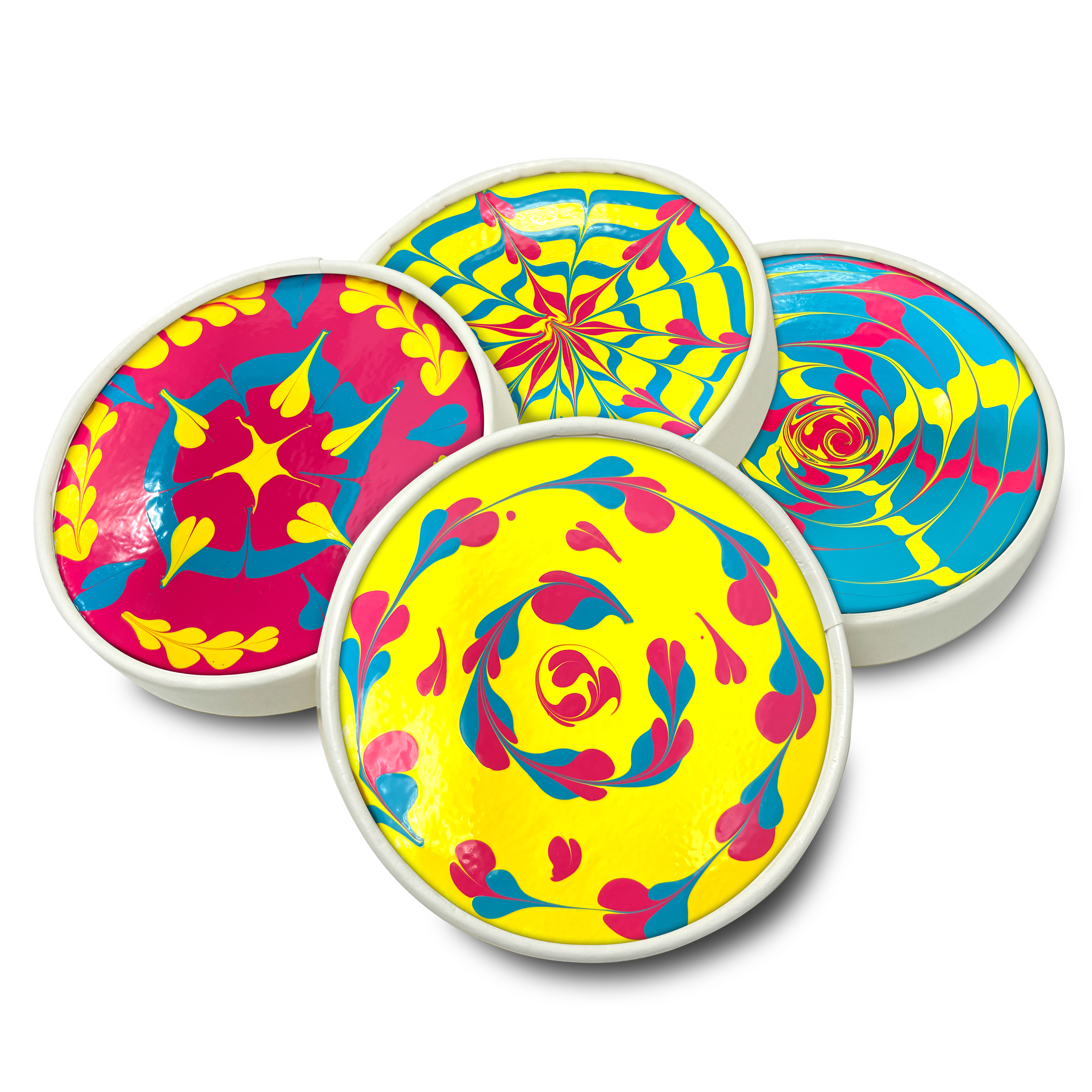 Art Café Latte-Inspired Painting Set - Cheery Colors