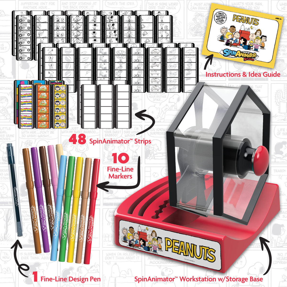SpinAnimator™ Studio Peanuts Edition