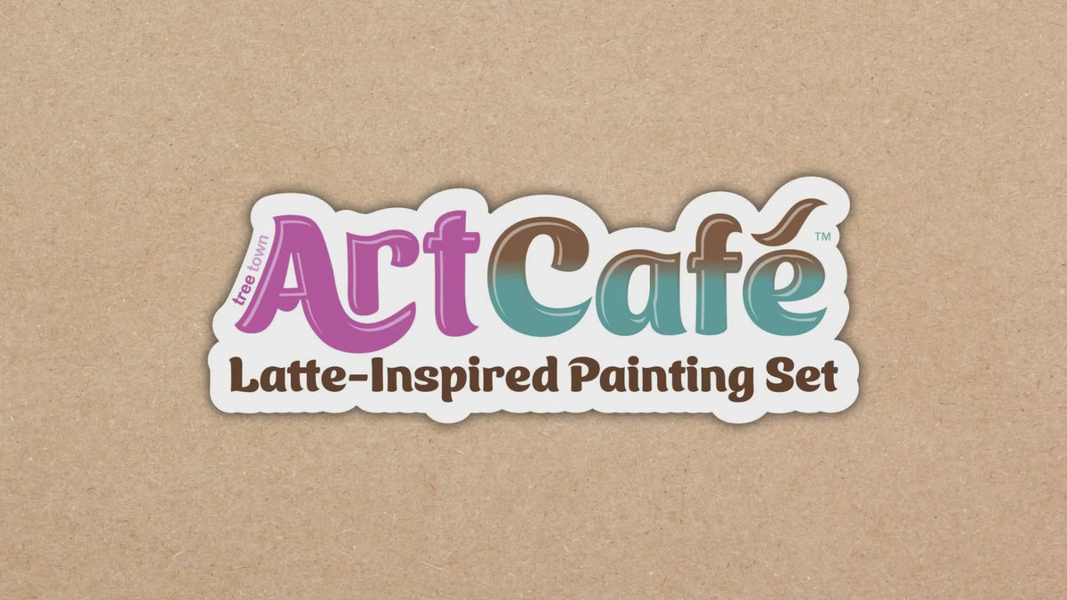 Art Café Latte-Inspired Painting Set - Beachy Colors